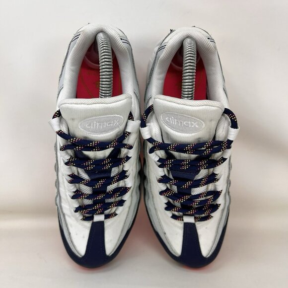 Nike Air Max 95 Running Shoes Blue Gray White Women's Size 6.5 - Picture 7 of 9